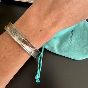Tiffany and co. cuff sterling silver